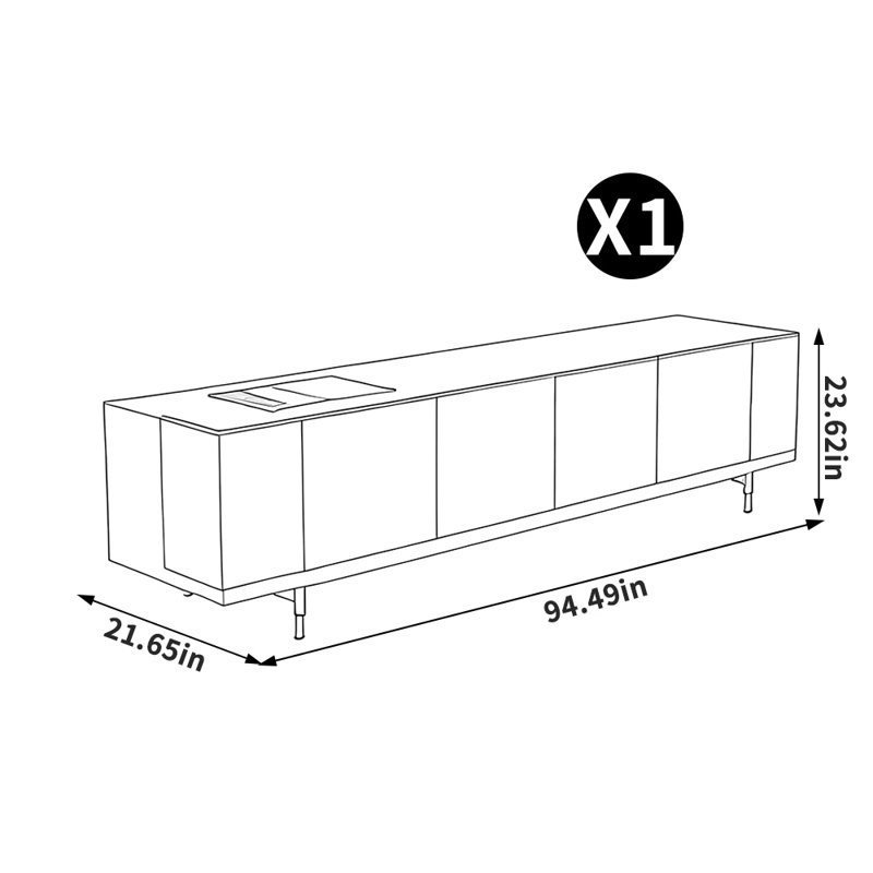 American style creative TV stand