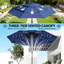Parasol de table d'extérieur à 3 niveaux pour le jardin et la cour arrière | Idée de cadeau-604782463