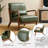 Bradley Faux Leather Armchair-2038384855