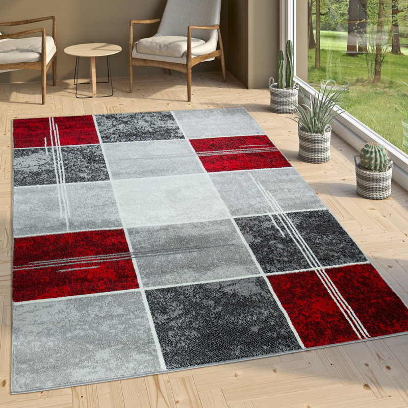 Aiyana Geometric Jute / Sisal Area Rug, Rectangle 200 x 280cm