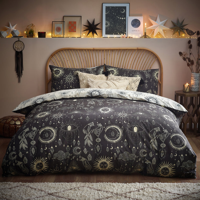 Abstract Duvet Cover Set with Pillowcases Included, King Duvet Cover + 2 Standard Pillowcases
