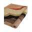Rectangle Agate Abstract Flatweave Silk Area Rug in Beige/White-617555204