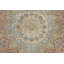 Tapis traditionnel rose fait à la main 8 x 11 po