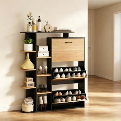 22 Pair Shoe Storage