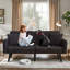 Canapé-lit futon polyvalent de style Mid-Century moderne pour divers espaces et conforts-909410629