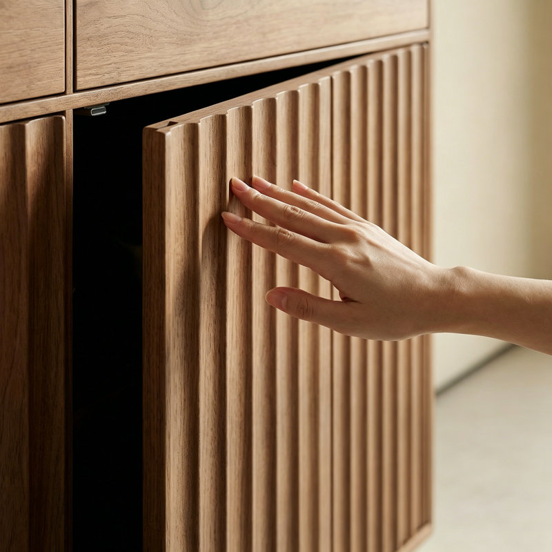 Nouvelle armoire d'entrée de style chinois, H 35,4 po x l 59,1 po x P 15,7 po