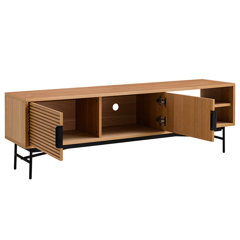 KNIVS TV Lowboard - 160 cm, Oak