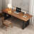 Brown Rectangular Solid Wood Writing desk-990901911