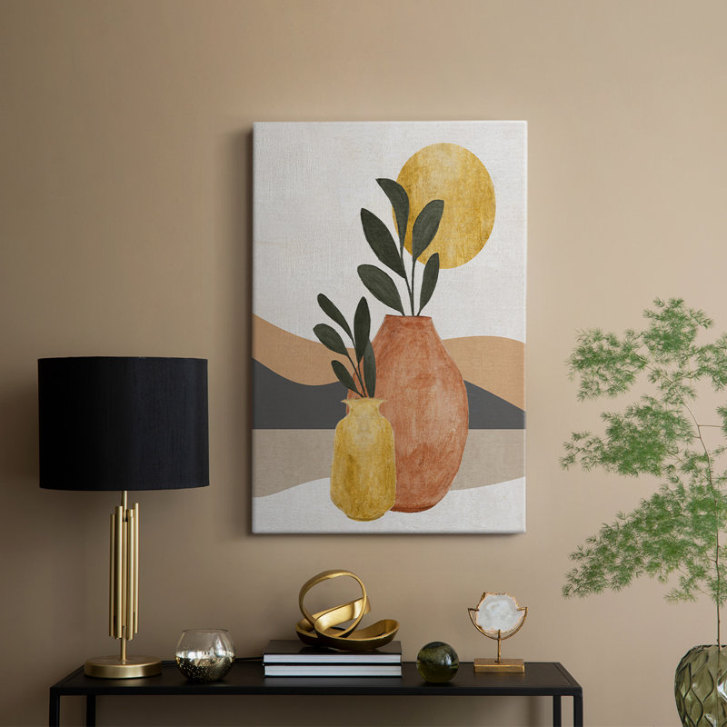 Adobe Moon II - galerie Cavas sur mesure, H 12 po x l 8 po
