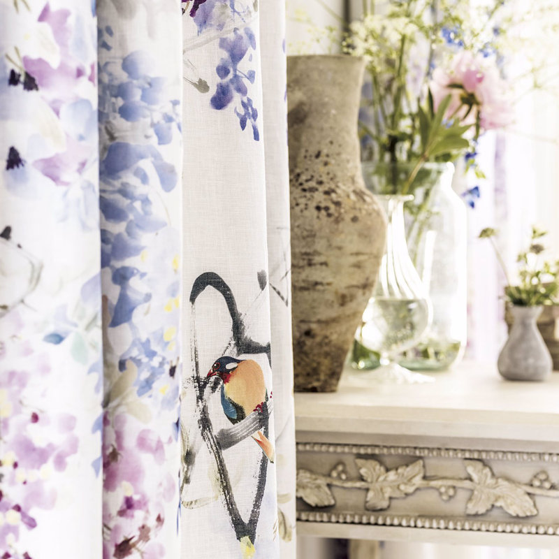 Wisteria Falls Fabric, Mineral