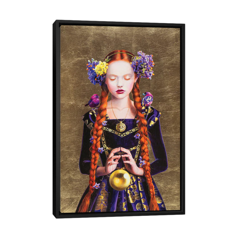 « maga equinozia copia », impression sur toile, H 26 po x l 18 po x P 1,5 po, Toile avec cadre noir, Pas de tapis