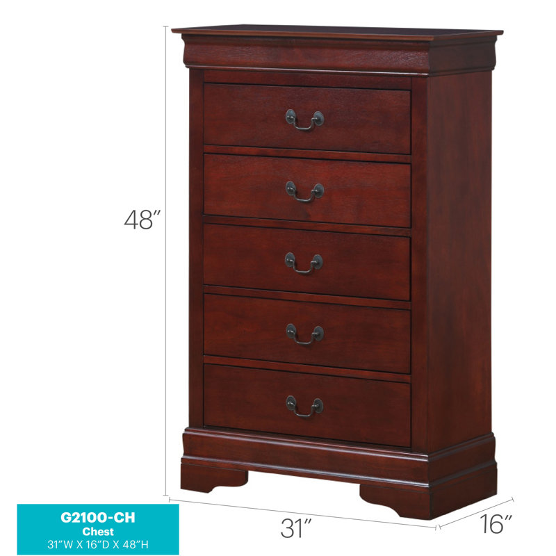 Commode Louisphillipe, cerise, Cerisier