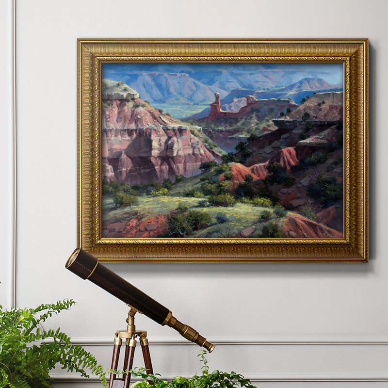 Classic Palo Duro - Peinture sur toile encadrée, H 16 po x l 20 po