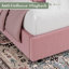 Lit plateforme tapissier Kewania Bedback-688915720-688915721