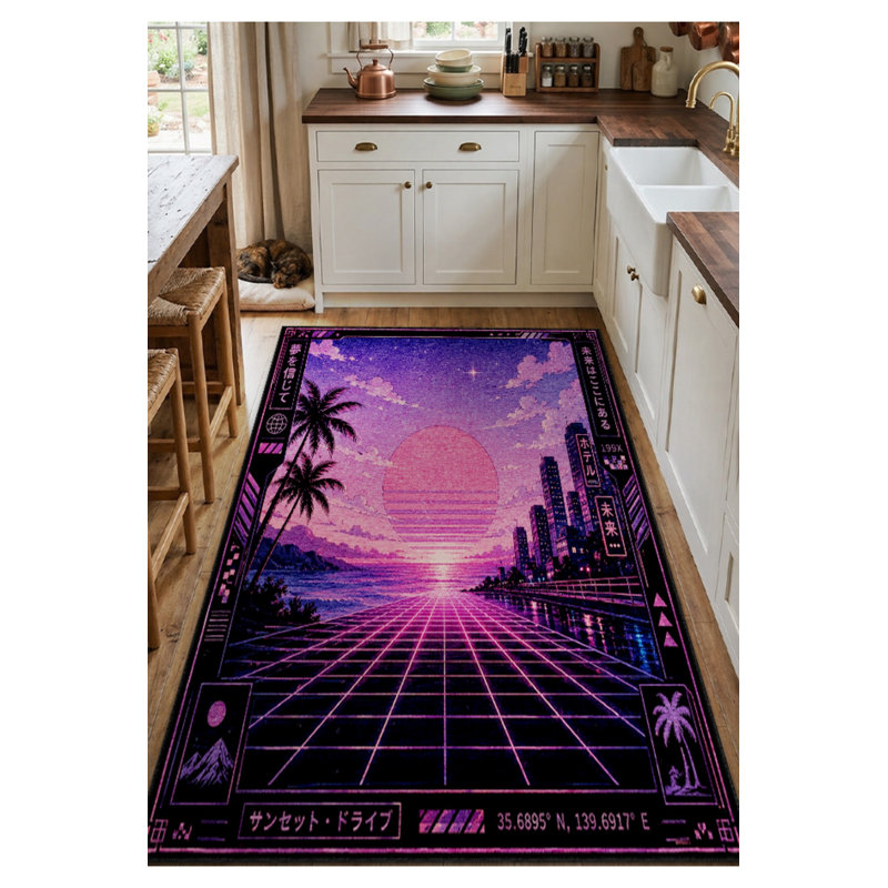 Tapis tissé à la crème Mosso, 2'6" x 9'10"