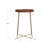 Genita Solid Wood Tray Top End Table