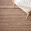 Tapis beige en laine / coton touffeté à la main Emersyn-548877121