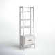 Stiles Narrow Etagere Bookcase