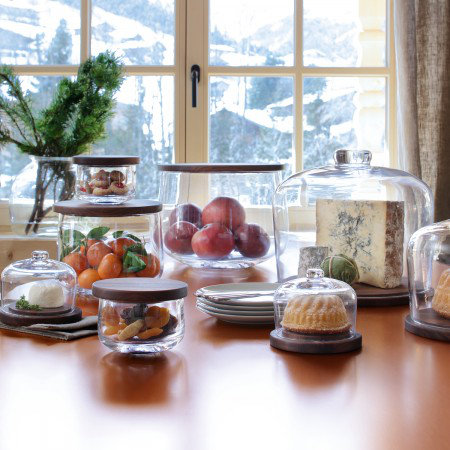 City Glass Cake Stand
