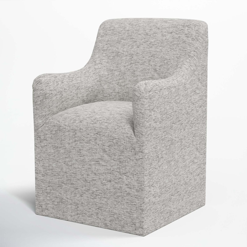 Howth 20.75'' H Upholstered Armchair, Milsap Spray Sustain® Tweed