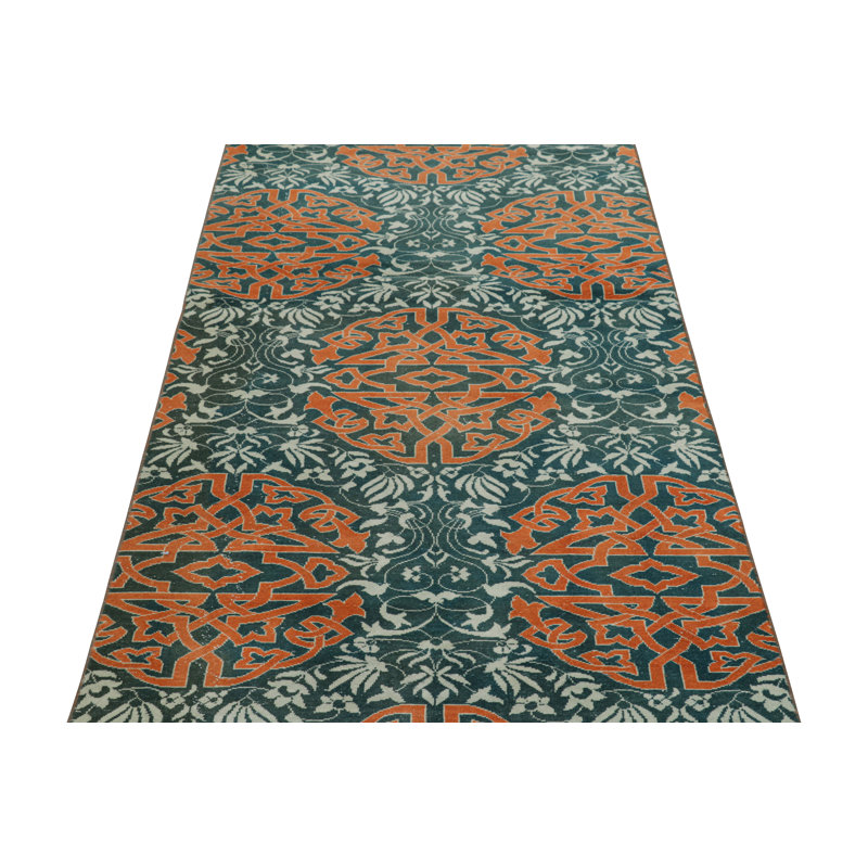 One-of-a-Kind 3'3”x9'6” Hand Knotted Area Rug