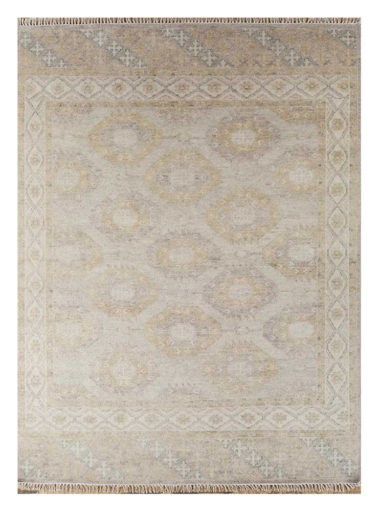 Morgenland Wollteppich - 300 x 240 cm - hellbeige