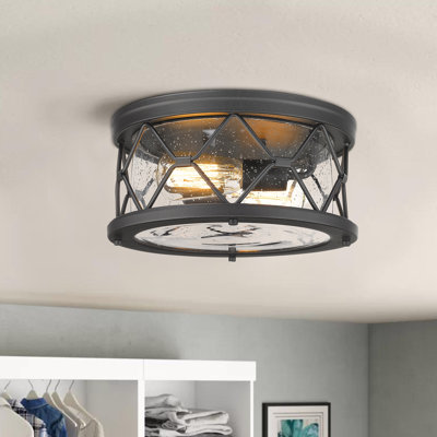 Plafonnier encastré 2 lumières 12 po