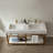 Bilbao 72 " W Freestanding Standard Free Standing 2 Double Vanity Bathroom Vanity With Stone Top-1654262979-1654262980