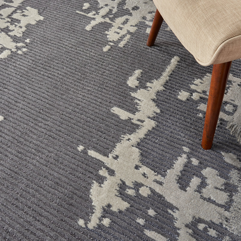 Lavonne Abstract Indoor Rug, Rectangle 5'3" x 7'9"