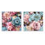 Annaelle - Ensemble de 2 collages carrés floraux-102161762-102161764