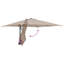 Garden Parasol with LED Strip Lights Manual Polyester and Steel Solar-1547198601-1547198604