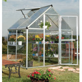 Hybrid 6' W x 6' D Greenhouse