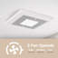 Ventilateur de salle de bain TurboFlow Square