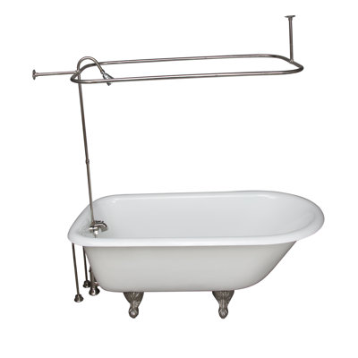 54'' x 30'' Soaking Cast Iron Bathtub