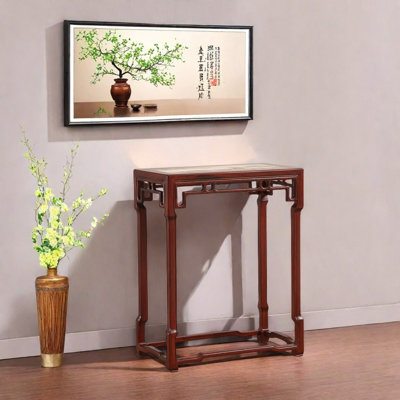 New Chinese Style Solid Rosewood Console Table