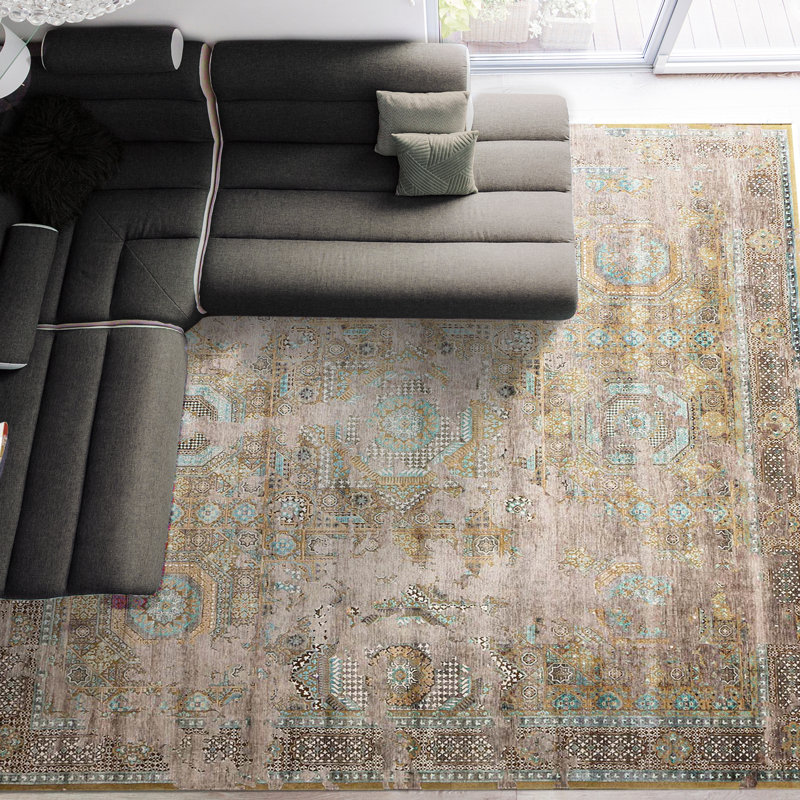 Oriental Area Rug, Rectangle 9' x 12'