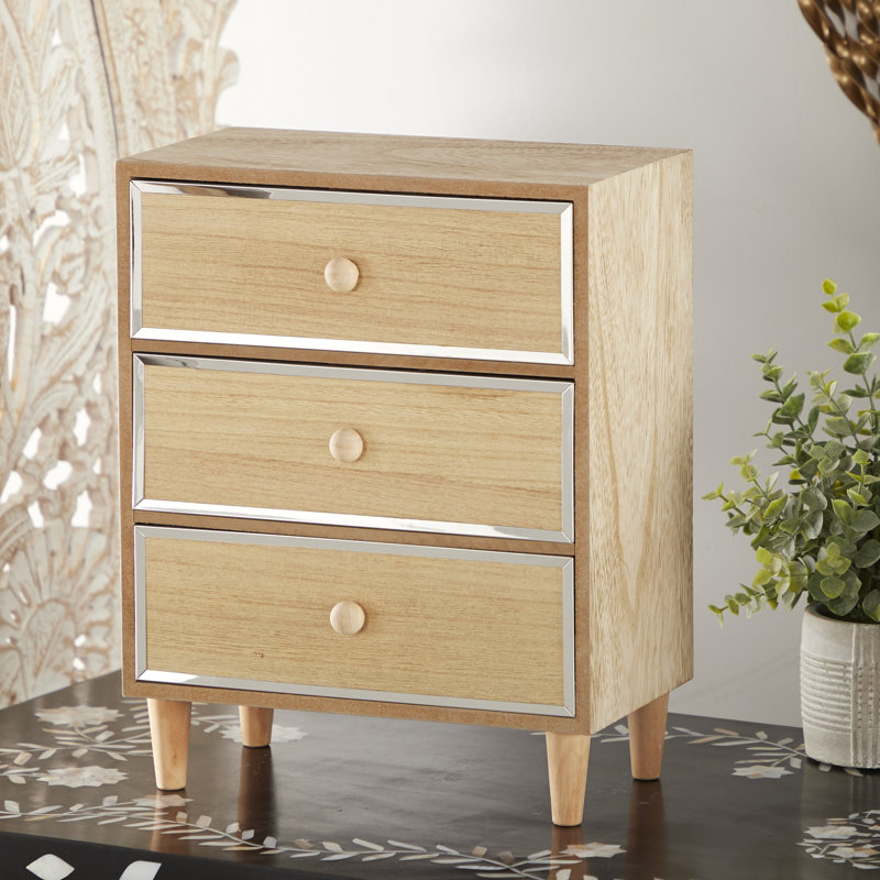 Boîte à bijoux en bois