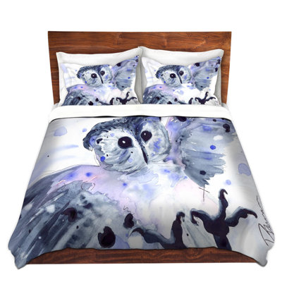 Ensemble de housse de couette minuit hibou