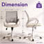 Chaise de bureau ergonomique en filet-106361663-127449466