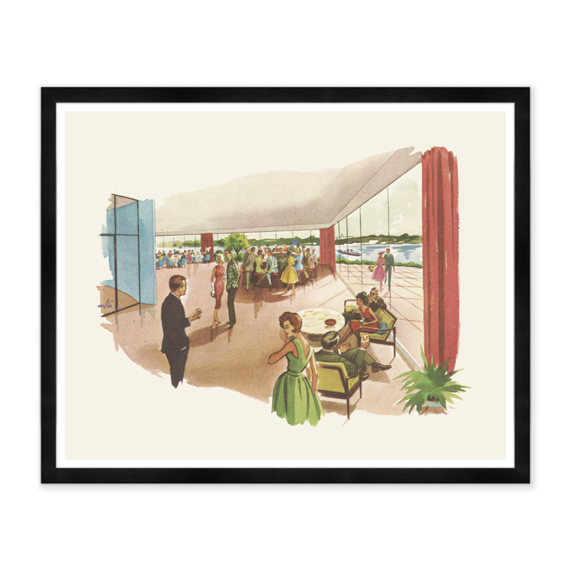 Lounge Lounging - reproduction de cadre photo