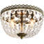 Lustre en cristal French Empire