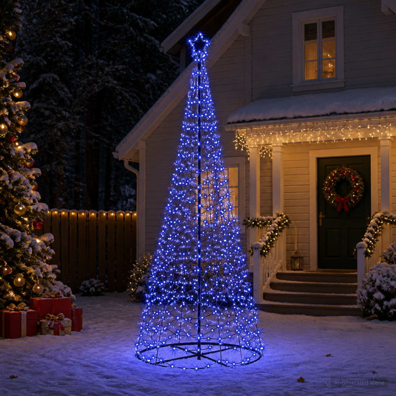 Holiday Lighting, 250 cm, Blue