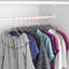Velvet Non Slip Velvet Flocked Coat Hangers Velvet Trouser Hanging Space Saving-91455065-91455070
