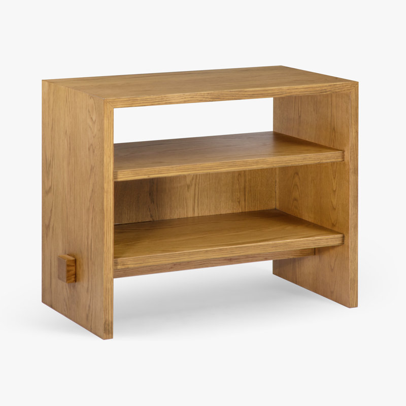 Table de chevet en brun Saint
