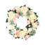 Spring Wreath with Hydrangeas, Peonies and Roses