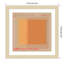 «Pastel Geometric 23» par Pearlstein, impression sur bois encadrée-1273431358-1273431355
