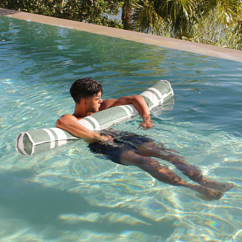 Nouille de piscine en filet: eucalyptus de ruppie maritime, Vert