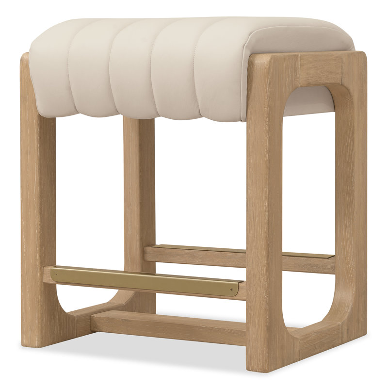 Banyon Bay Counter Stool, Cream/Taupe