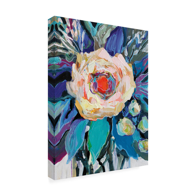 Art mural sur toile, bolette de Jeanette Vertentes, H 19 po x l 14 po