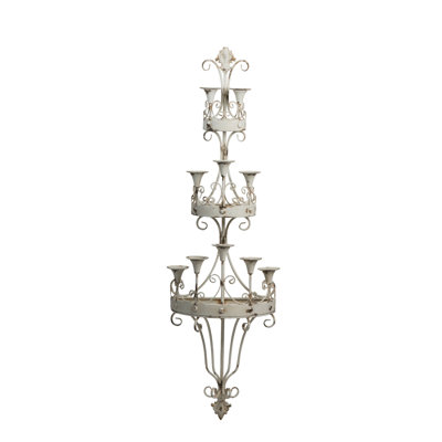 57.1'' H Metal Tabletop Candelabra